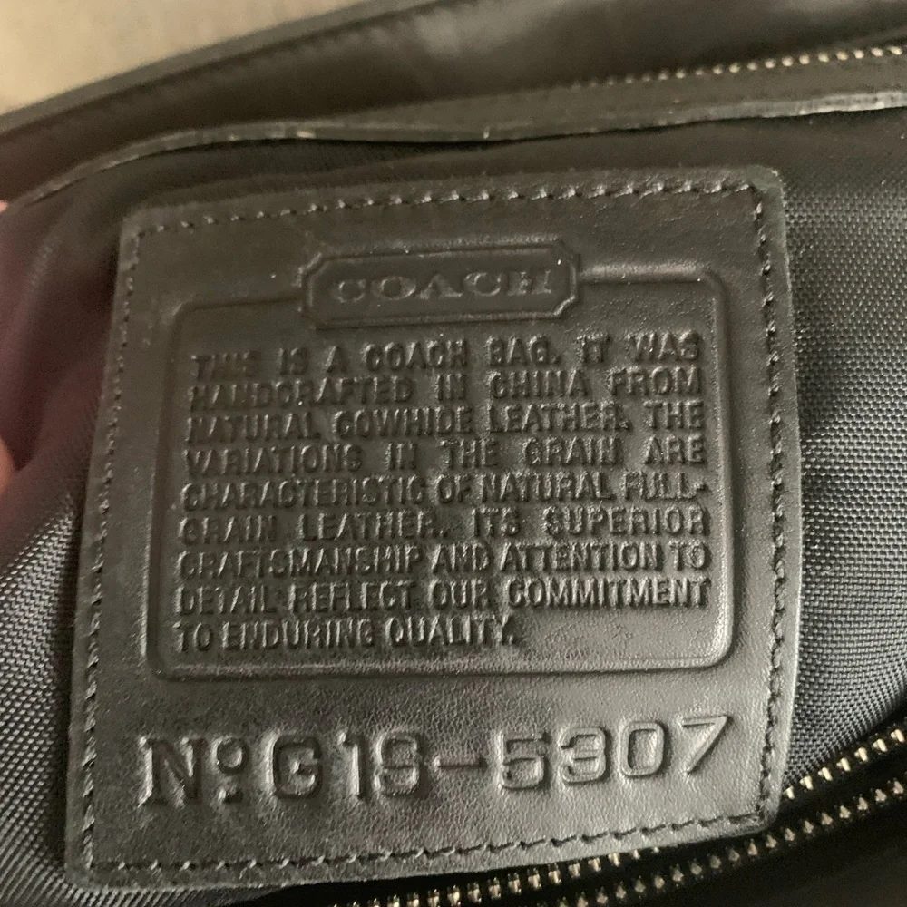 Vintage Coach Briefcase No:GS-1 5307